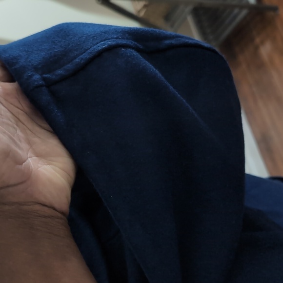 Michael Kors| Sapphire Blue Wool Blend Belated Coat With Pockets - Picture 5 of 15